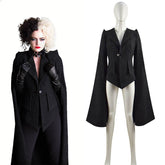 Cruella De Vil Cruella Costumes 2021 Emma Stone Black Coat Cosplay Ideas